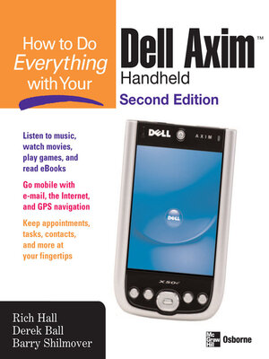 cover image of How to Do Everything with Your Dell Axim<sup>TM</sup> Handheld